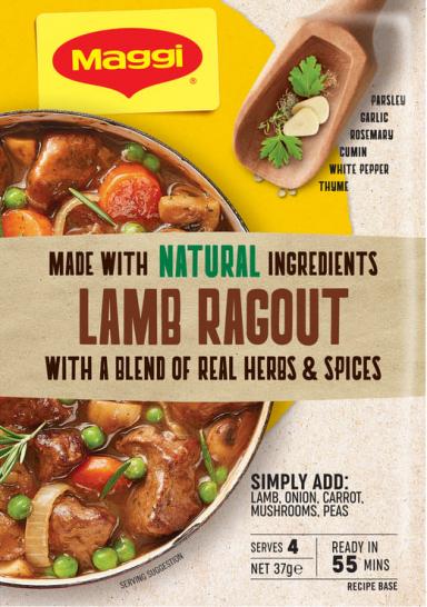 Maggi Lamb Ragout Recipe Base Serves 4 Recipe Base Maggi Australia 6566